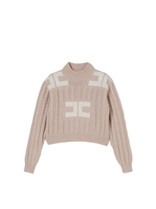 Maglia, bambina, logata. ELISABETTA FRANCHI | EFMA171 C FL230D749
